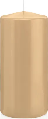 Produktbild von Wiedemann Stumpenkerzen Sand 150 x Ø 68 mm, 12 Stück