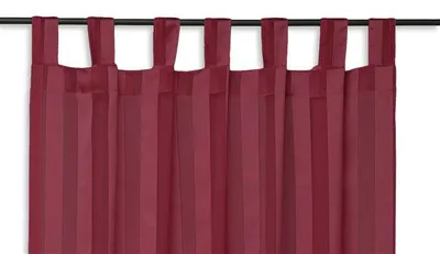 Produktbild von Vorhang Isa 140x245 cm bordeaux Schlaufen Gardine halbtransparent