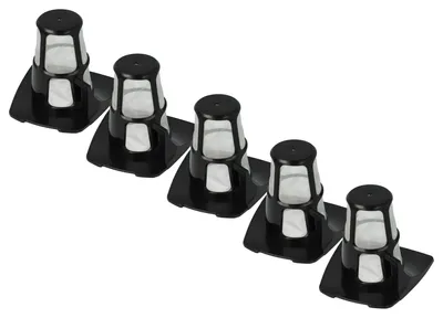 Produktbild von vhbw 5x Staubsaugerfilter kompatibel mit AEG CX7-2-35TM, CX7-2-35FF, CX7-2-35Ö, CX7-2-35WR, CX7-2-35RM, CX7-2-45AN Staubsauger - Außenfilter