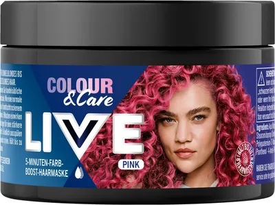 Zdjęcie produktu dla Schwarzkopf Live Colour and Care Haarmaske Pink 150ml