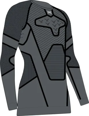 Produktbild von X-bionic Symbio Merino Langarm-baselayer Grau L Mann Grau L