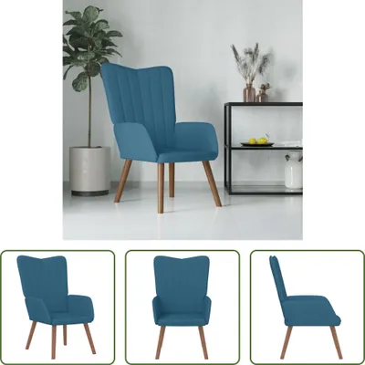 Obrázek produktu pro Lehátko The Living Store blue velvet