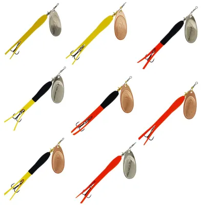 Produktbild von Westin FC Upstream 20g - Spinner, Farbe:Flouro Yellow / Copper Blade