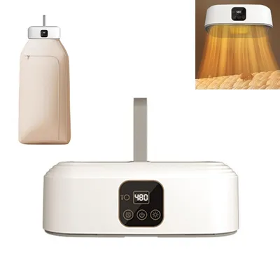 Produktbild von Tragbarer elektrischer Waschtrockner 600 W, Mini-Heißlufttrockner mit Timer, ideal für kleine Wohnungen, Zuhause & unterwegs
