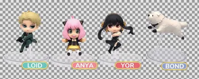 Produktbild von Takara Tomy Spy x Family Twinchees Minifiguren Hoppin' 5 cm Display (24)