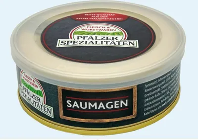 Produktbild von Pfälzer Spezialitäten Saumagen Vollkonserve 200g Dose