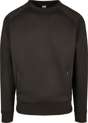 Produktbild von Urban Classics - RAGLAN Zip Pocket Crewneck Pullover schwarz