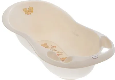 Image de Baignoire anatomique avec vidage 102 cm LUX Teddy beige