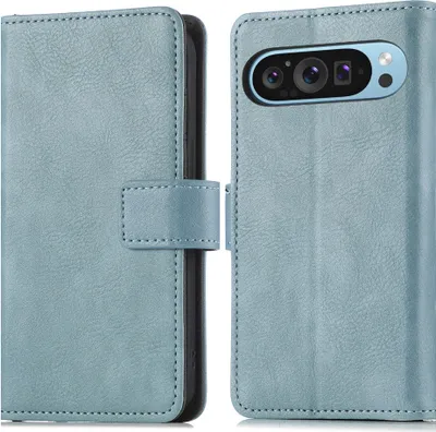 Image de imoshion Bibliothèque Luxe pour les Google Pixel 9 / 9 Pro - Bleu clair