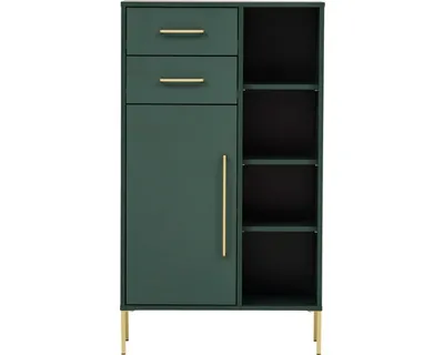 Produktbild von Highboard Möbelpartner Kent BxHxT 67.1x117.4x33.1 cm waldgrün