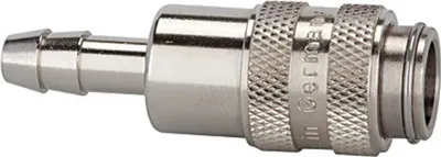 Produktbild von Riegler Schnellverschlusskupplung NW 5, Messing vernickelt, Tülle LW 5