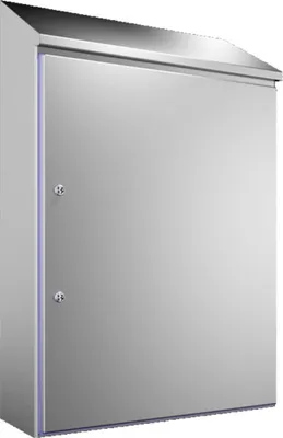 Imagen del producto de Rittal, armario de control compacto, modelo AX 1338000, con 1 puerta, dimensiones: 380 x 600 x 350 mm