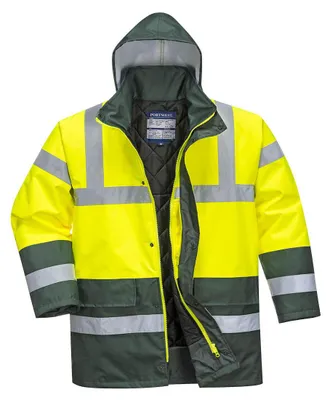 Produktbild von Portwest S466 Warnschutz Kontrast Traffic-Jacke Yellow/Green Gr. M
