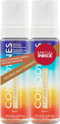 Image de Comodynes Mousse autobronzante Pack 2 x 200ml