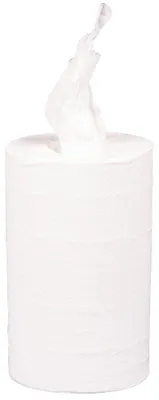 Produktbild von Handtuchrolle Mini, 2-lagig, 20,3 cm x 72 m, Weiß | Karton (12 Packungen)