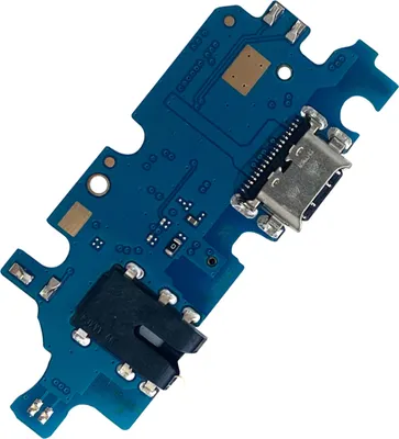 Produktbild von Clappio, Ersatzteil USB-C Ladebuchse mit Mikrofon und Klinkenstecker für Samsung Galaxy A13 4G, Schwarz