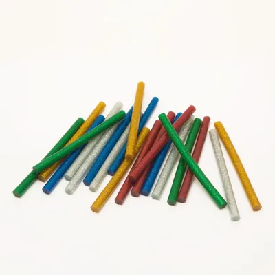 Obrázok produktu pre Tavná náplň do lepiacej pištole - 7 mm - glitrová 20 ks / balenie