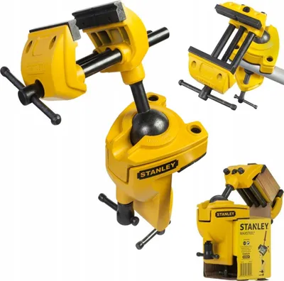 Zdjęcie produktu dla Stanley 1-83-069, Imadło ręczne, 4 cm, Obrotowa podstawa