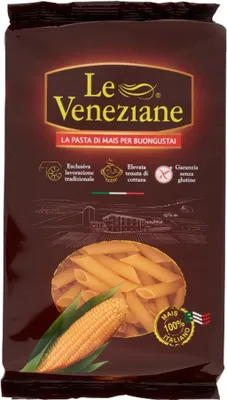 Image de Pâtes Penne Rigate, à base de maïs, sans gluten, 250 g
