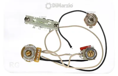 Produktbild von DiMarzio HSH Push/Pull Tone Split Wiring Harness GW2111