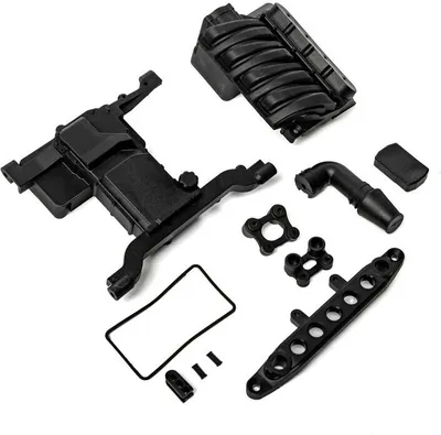 Produktbild von Axial SCX6: Front Servo Mount/Engine Cover/Seals