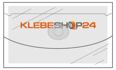 Visitenkartenhüllen selbstklebend, 105x60 mm, 20 Stk.