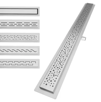 Obrázek produktu pro Aquamarin Sprchový podlahový žlab perforovaný, 100 cm