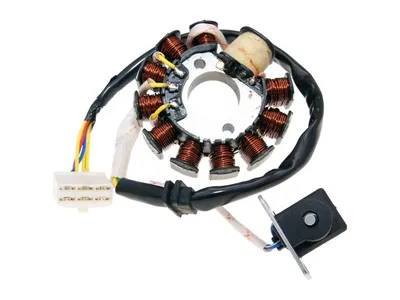 Produktbild von Lichtmaschine Stator 11 Spulen 6-polig für GY6 125, 150ccm