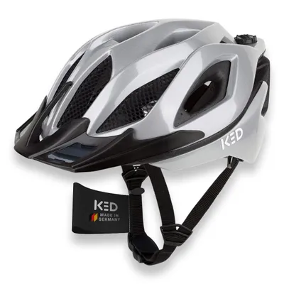 Produktbild von KED Spiri II Trend Allround Fahrradhelm Mit LED Licht Und Reflektor, Optimierter Belüftung und Insektenschutznetz I  Farbe: K-STAR Pure Größe: 55-61 (L)