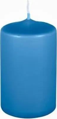 Produktbild von Premium Stumpenkerzen Scandic Blau 80 x 50 mm, 1 Stück