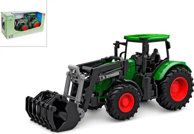 Produktbild von Kids Globe Traktor Freilauf mit Frontlader 27cm