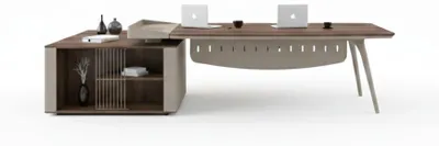Image de Bureau élégant, design de bureau, espace de travail luxueux