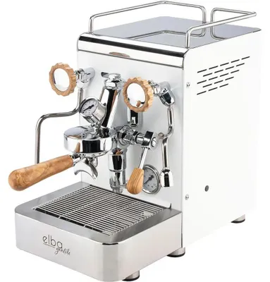 Produktbild von Elba Gentile weiß RAL9016 Siebträgermaschine