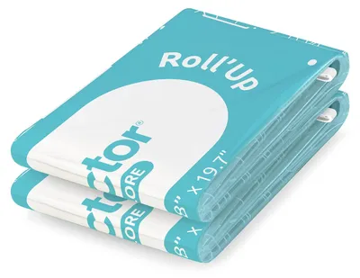 Image de COMPACTOR - Lot 2 sacs sous vide de voyage Roll-up - 35 x 0 x H.50 cm - Bleu