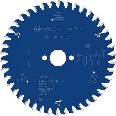 Produktbild von EXPERT Wood Kreissägeblatt, 140x1,8/1,3x20 mm, Z42