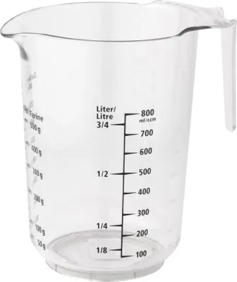 Immagine prodotto di Zenker Caraffa graduata da 1 litro, in plastica trasparente, lavabile in lavastoviglie