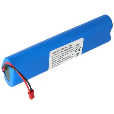 Obrázek produktu pro Baterie vhodná pro ILIFE V3s Pro, V8s, Li-Ion, 14.4V, 2600mAh, 18650B4-4S1P-AGX-2 37.4Wh
