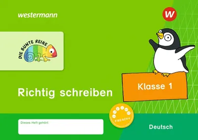Obrázok produktu pre DIE BUNTE REIHE - Deutsch. Richtig schreiben 1