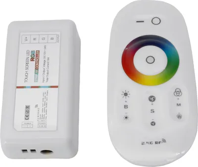Obrázok produktu pre RGB RF 2.4G ovládač pre LED pásy biely