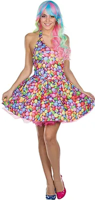 Produktbild von Candy Kostüm süße Schokolinse für Damen, Größe:40