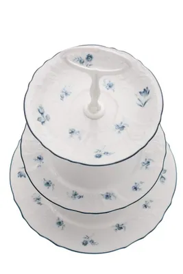 Obrázok produktu pre Thun 1794 Etagere, český porcelán, Bernadotte, modré ruže, Thun