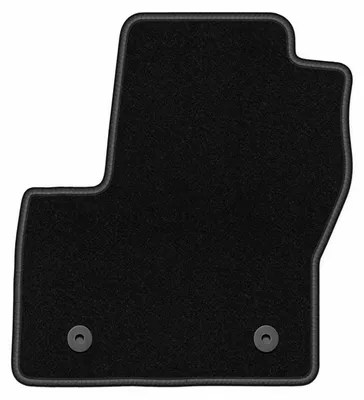 Produktbild von Fahrermatte Automatte Velours Schwarz für Ford Tourneo Connect 2013-2017