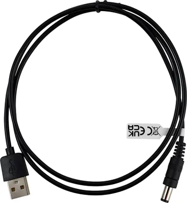 Obrázok produktu pre Vitalco 1 m USB na DC 2,5 mm napájací kábel