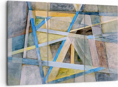 Produktbild von Bild auf Leinwand - Leinwandbild - Abstraktion modern - 105x70cm - Wand Bild - Wanddeko - Leinwanddruck - Bilder - Kunstdruck - Wanddekoration - Leinwand bilder - Wandkunst - CE105x70-3681