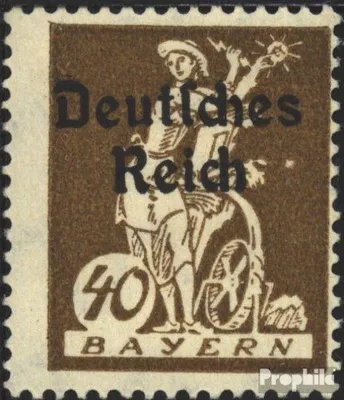 Produktbild von Briefmarken Deutsches Reich 1920 Mi 124 postfrisch Bayernabschied
