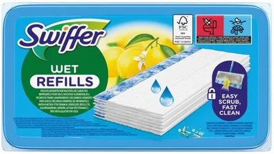 Obrázek produktu pro Vlhčené utěrky Swiffer WET 8700216717779 21x28cm 24ks