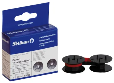 Produktbild von Pelikan 51S+U, Adler-Royal 1011 PD Nova, 1012 A, 1012 PD, 1012 PD, 1012 PD II, 1012 PD Nova, 1021 PD Nova, 1120 PD Carat,..., Punktmatrix, 6 m, 20 g, 13 mm, 70 x 90 x 25 mm