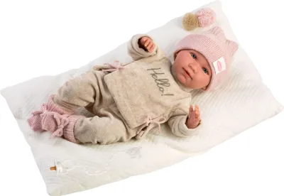 Produktbild von Mimi weinende Babypuppe mit Kissen 42cm