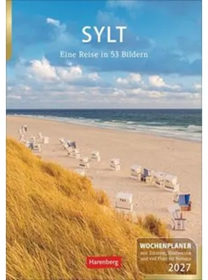 Produktbild von Sylt Wochenplaner 2027 - Eine Reise in 53 Bildern