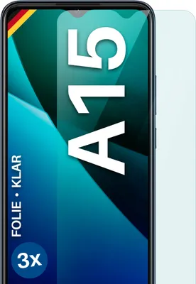 Produktbild von moex® 3x Schutzfolie kompatibel mit Oppo A15 - Displayschutzfolie dünn Folie, Klar